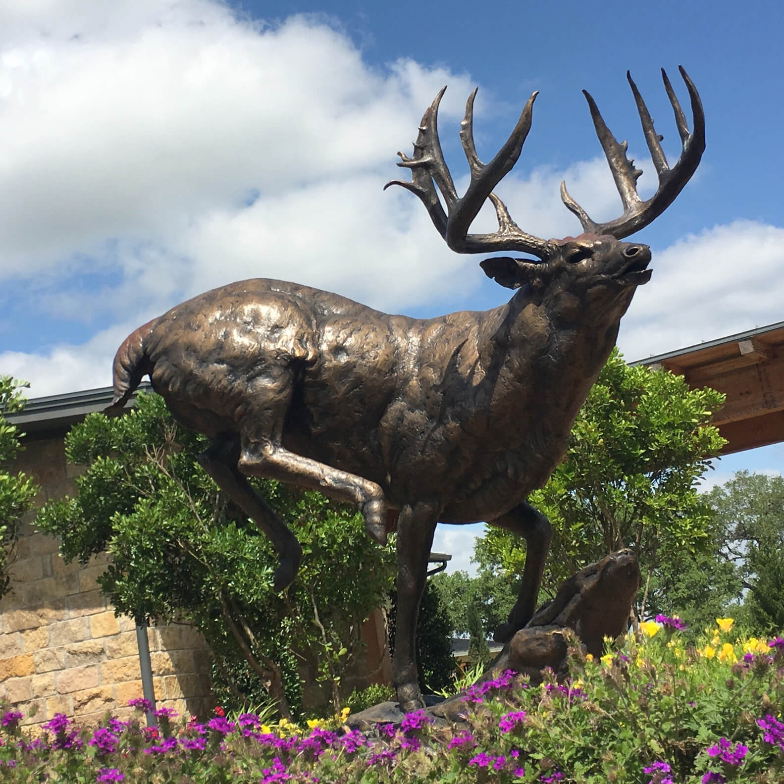 Life Size Bronze Deer Statue for Garden and Outdoor Decoration