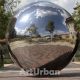 Mirror Polishing Stainless Steel Sphere Sculpture