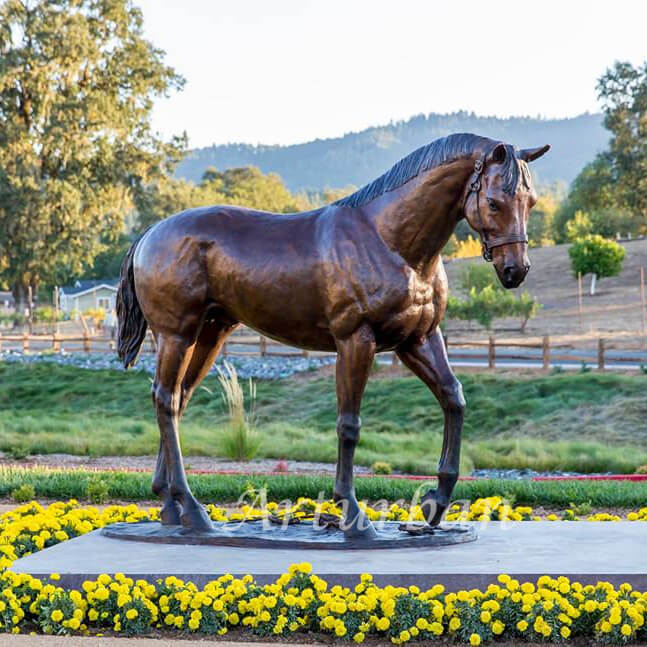 Running Horse Statue Bronze Animal For, Outdoor Horse Statue