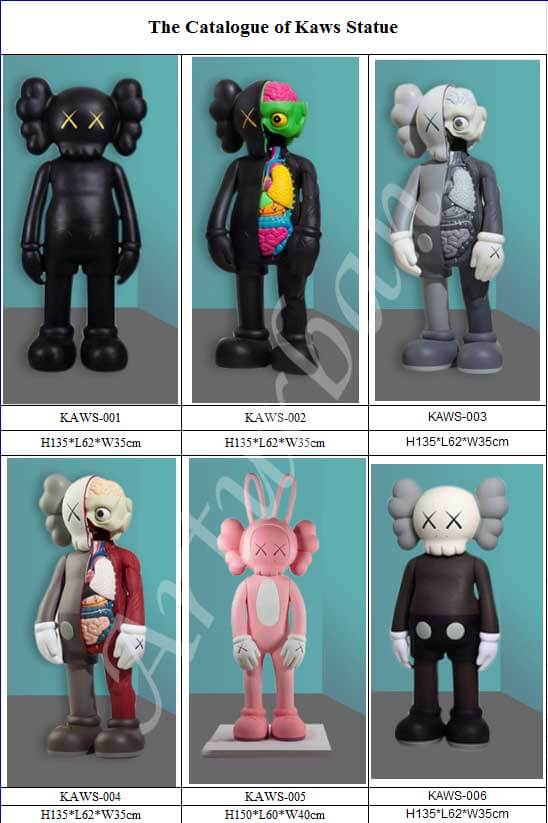 kaws statue