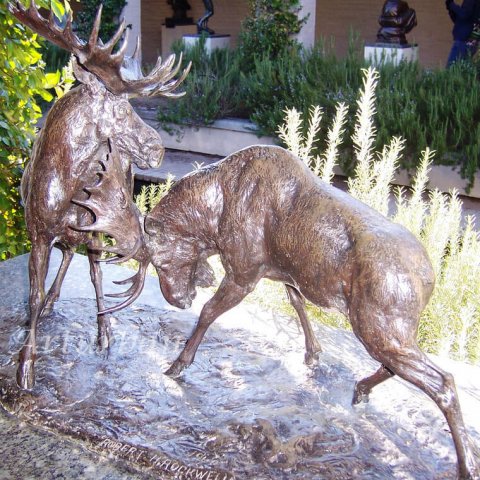 moose sculptures for sale