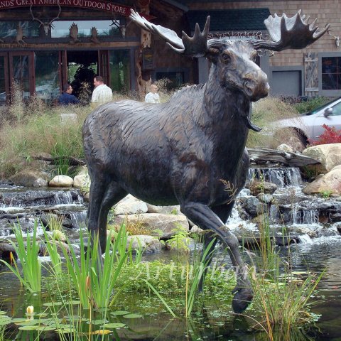 moose sculptures for sale