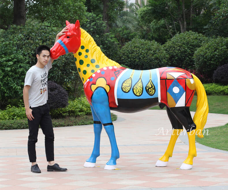 full size horse statue