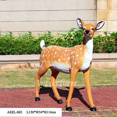 deer garden statue
