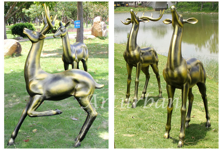 deer statue for garden