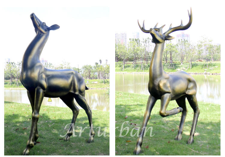 deer statue for garden