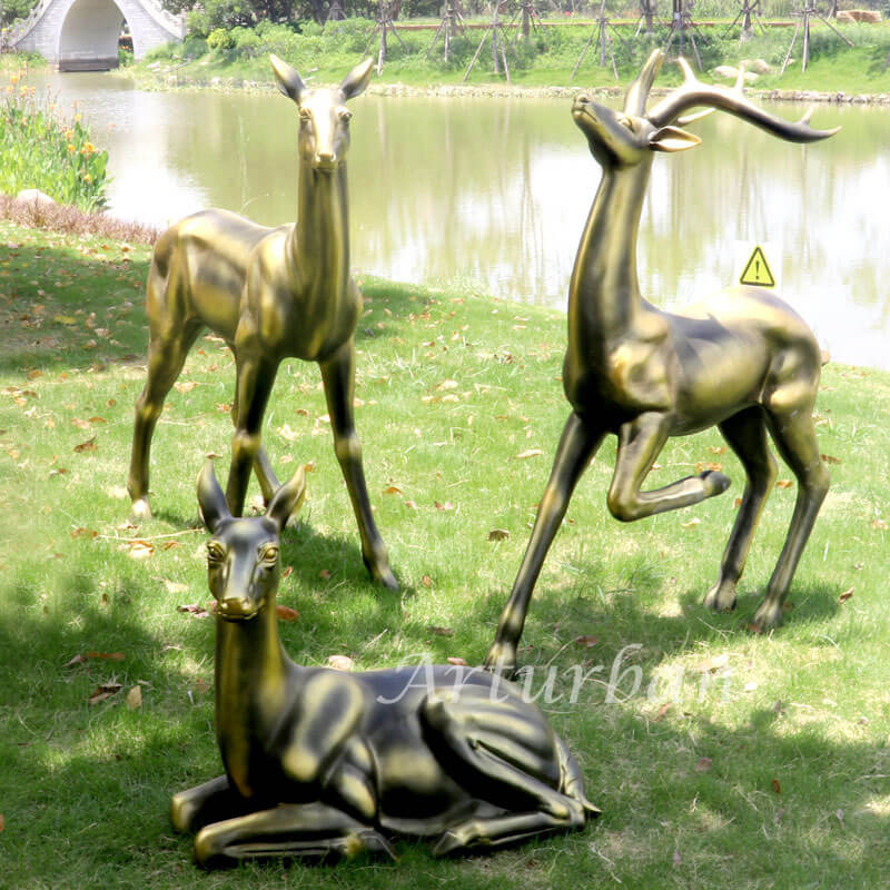 deer statue for garden