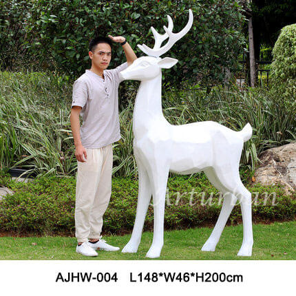 garden deer statue 