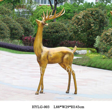 large ornament deer