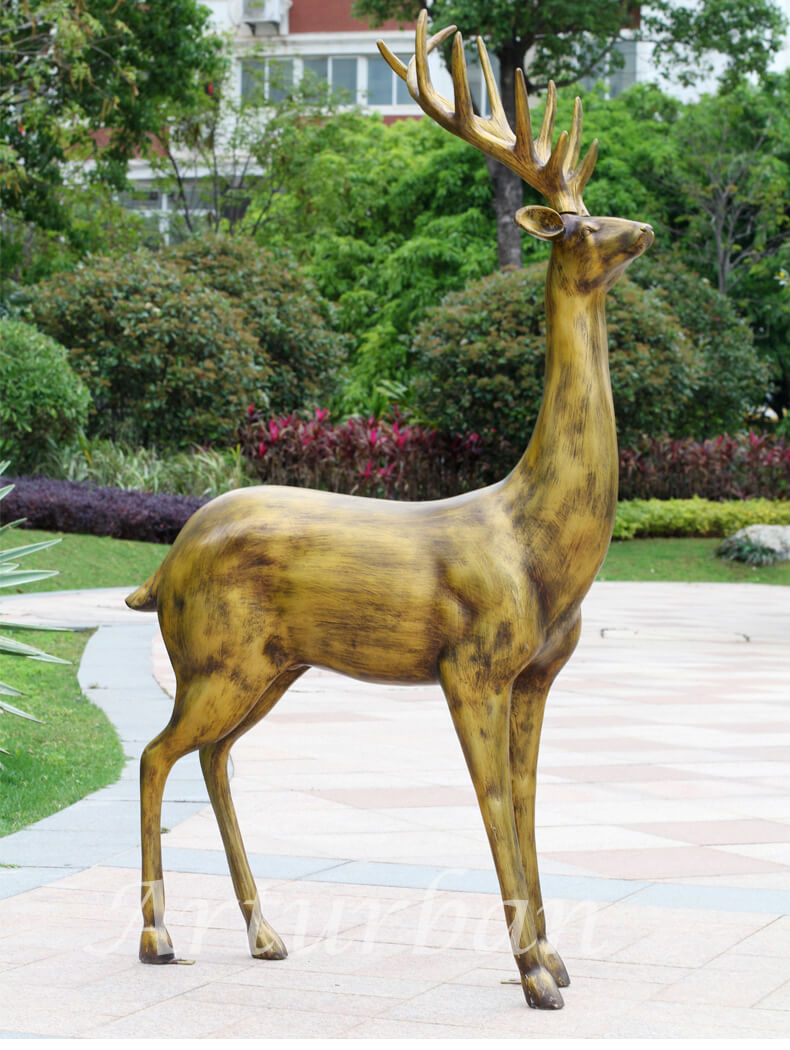 fiberglass ornament deer