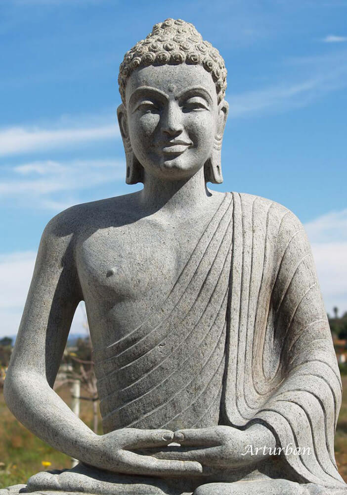 granite buddha statue
