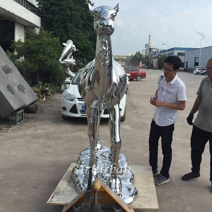 stainless steel camel statues for sale