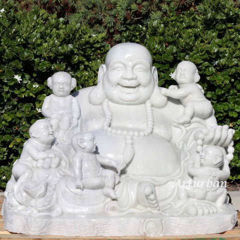 large happy buddha statue