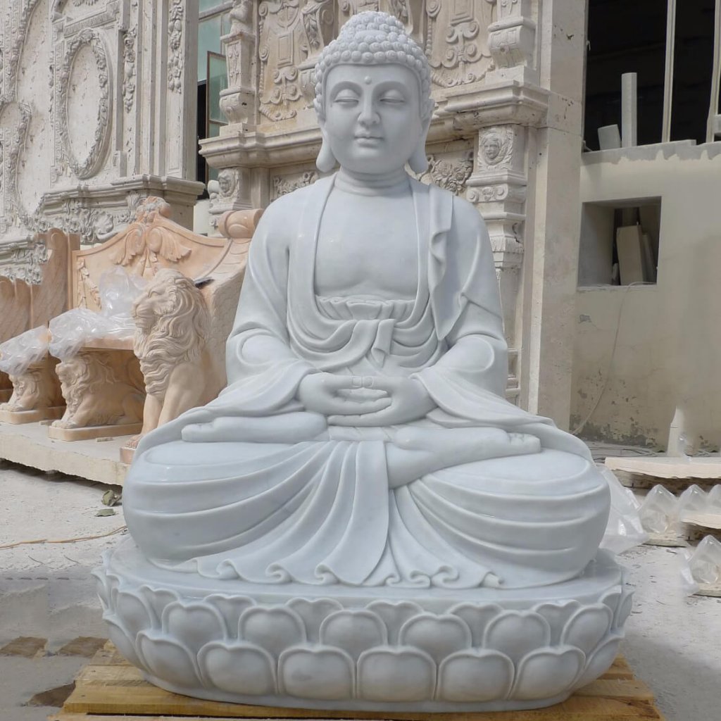 Large Buddha Garden Statue for Outdoor Decoration