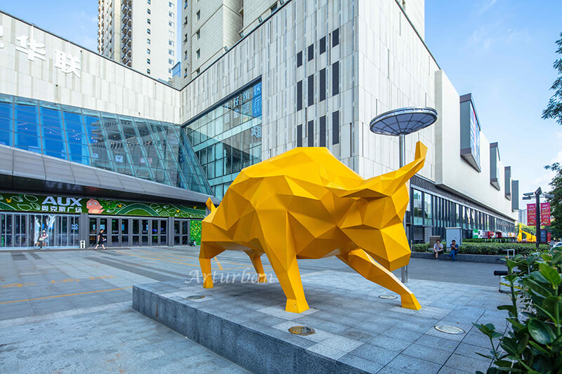 bull sculpture design