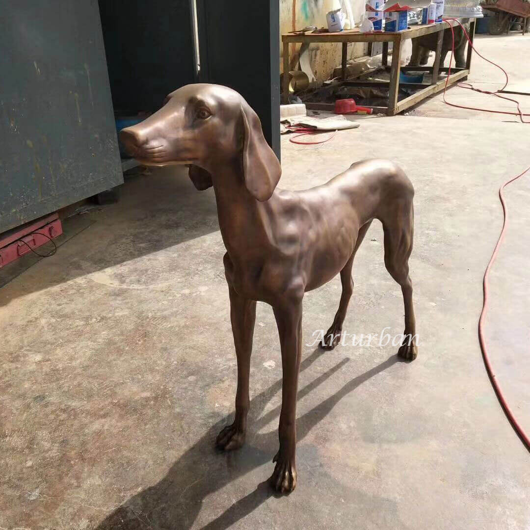  life size greyhound statue