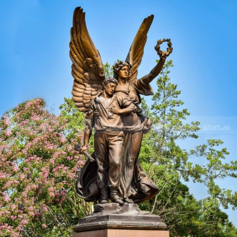 angel yard statue