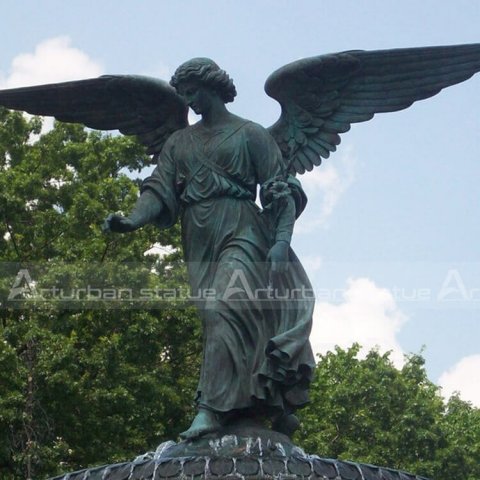 large angel statue