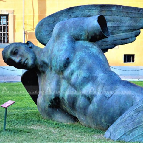 male angel statue