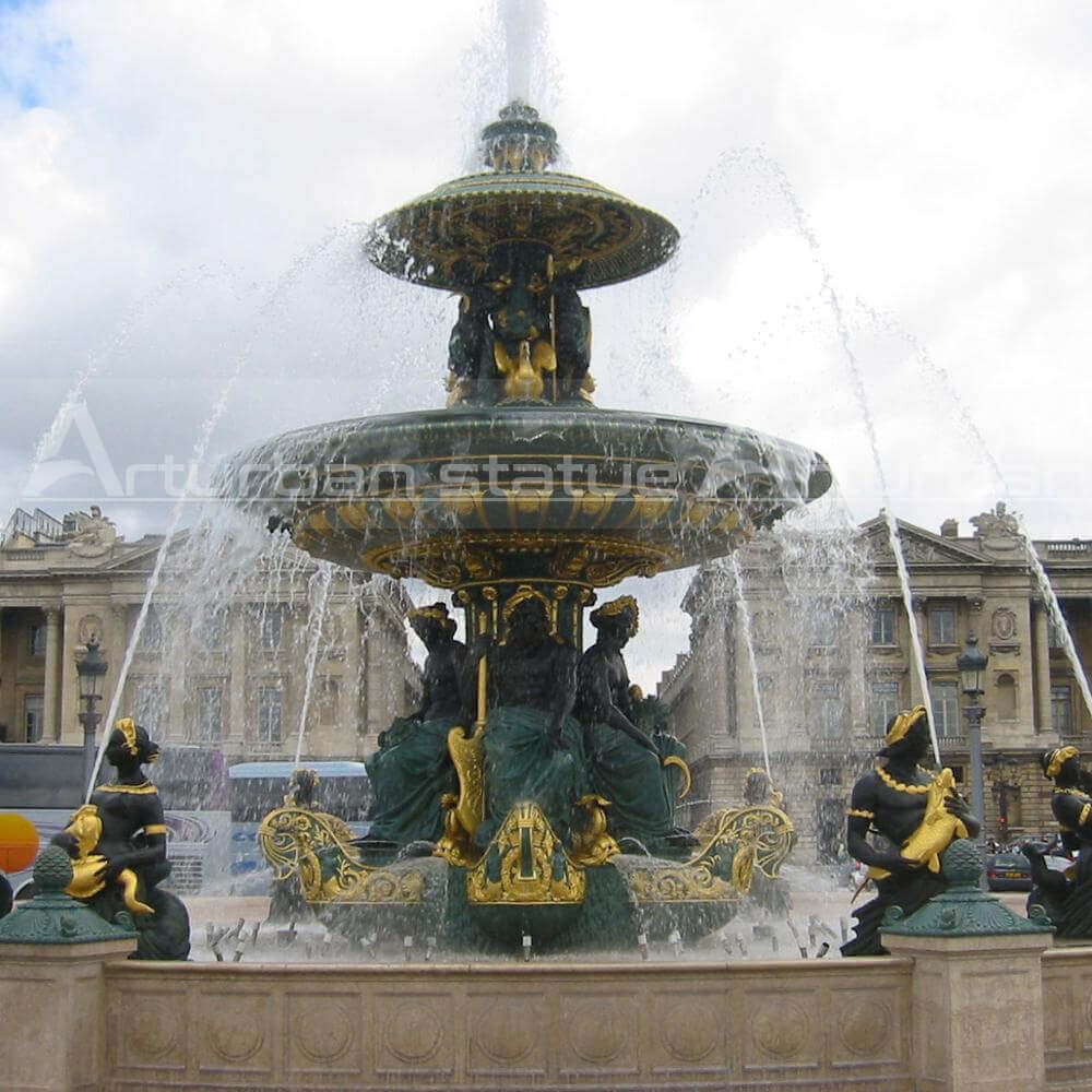 Large Bronze Fountain