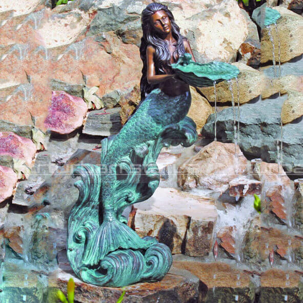 Life Size Mermaid Fountain