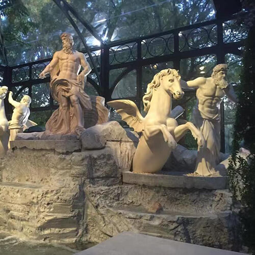 Trevi Fountain Statues
