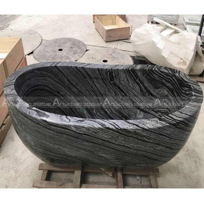 Natural Stone Bathtub,Freestanding Stone Bathtub