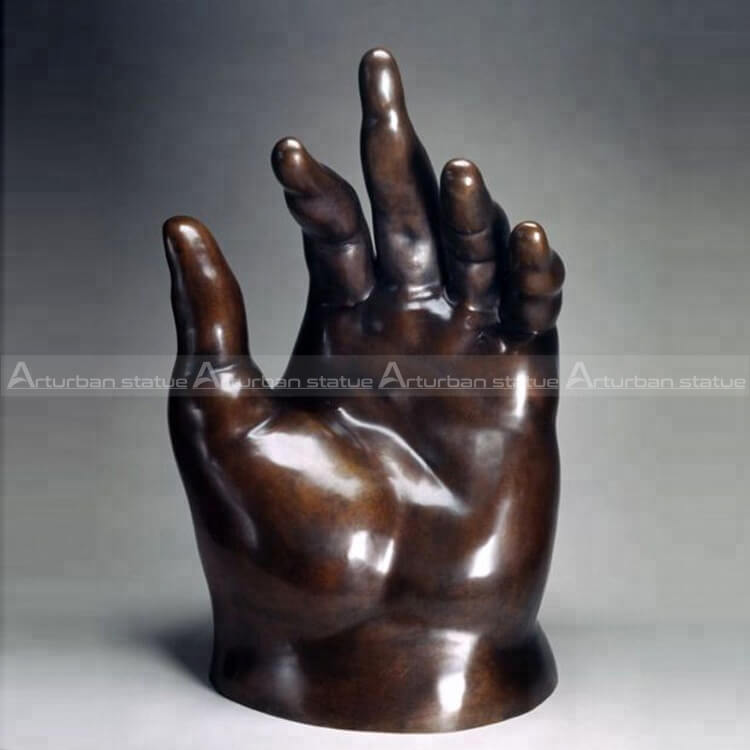 fat hand sculpture