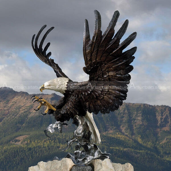 Bronze Outdoor Eagle Statues