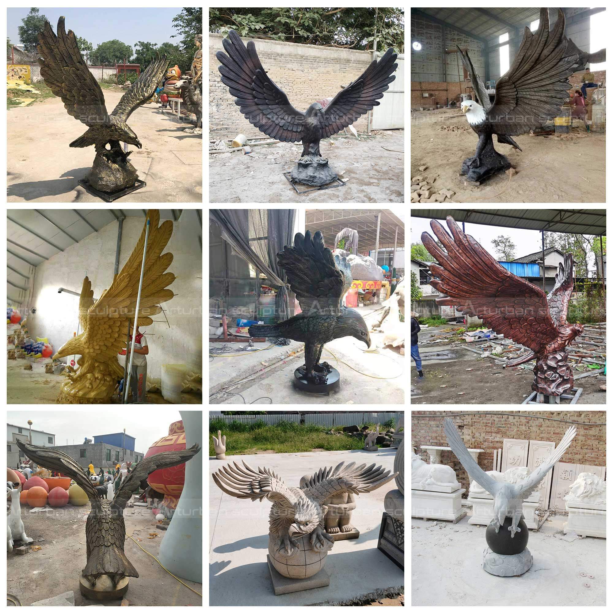 eagle sculpture