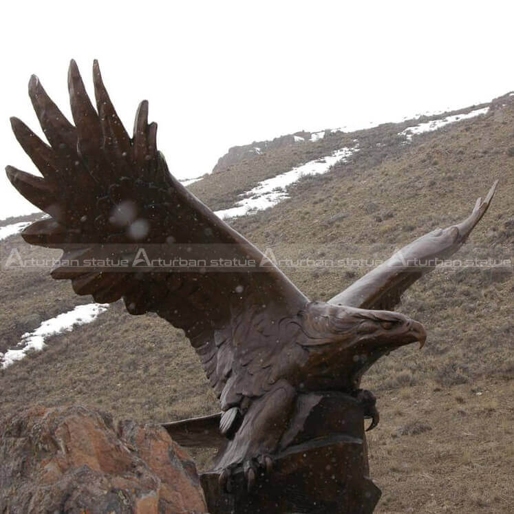 Life Size Eagle Statue