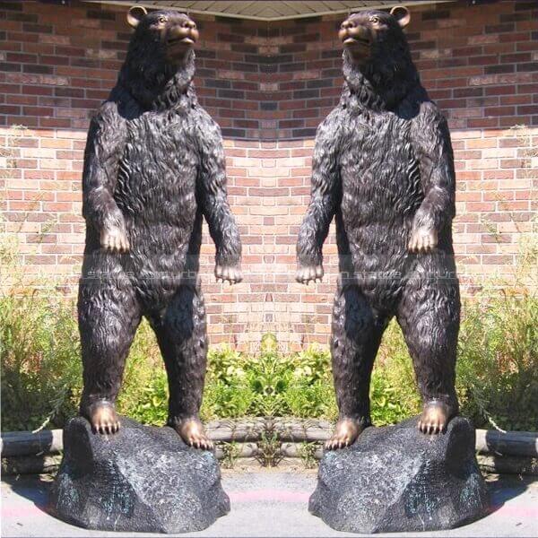 Black Bear Sculpture
