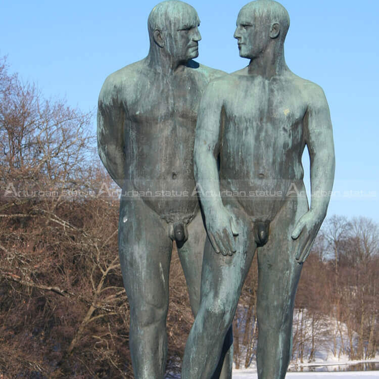 Nude Man Sculpture
