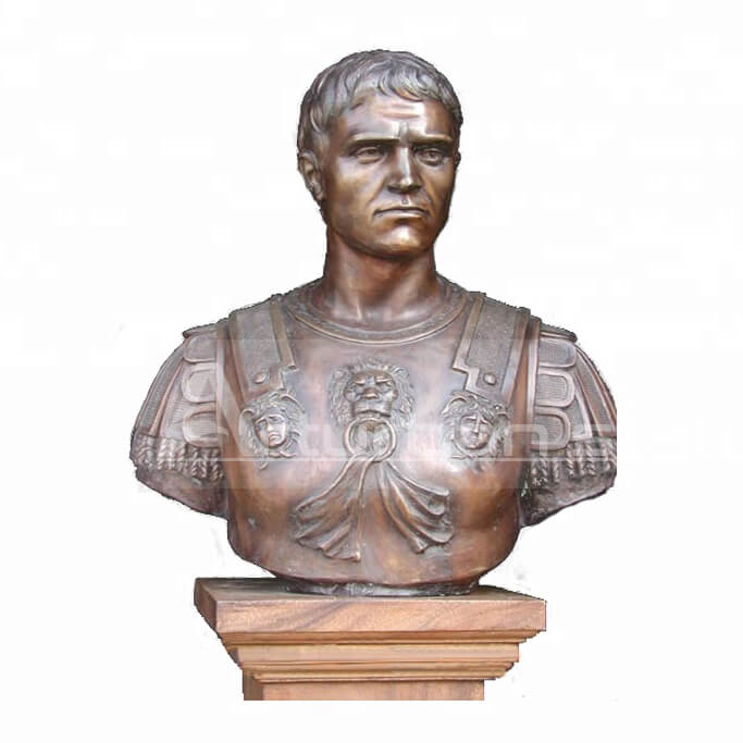 garden Julius Caesar Bust