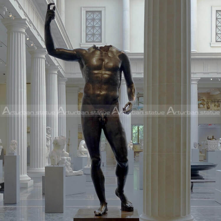 Bronze Nude Man