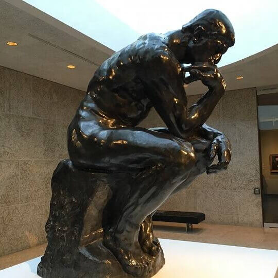 The Thinking Man Sculpture