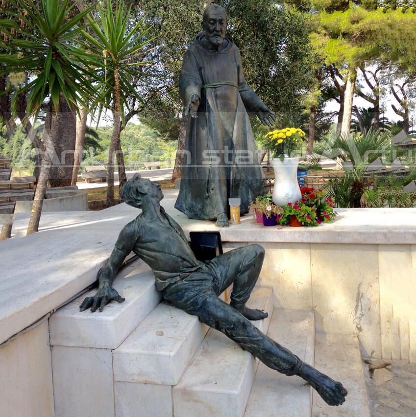 Padre Pio Garden Statue