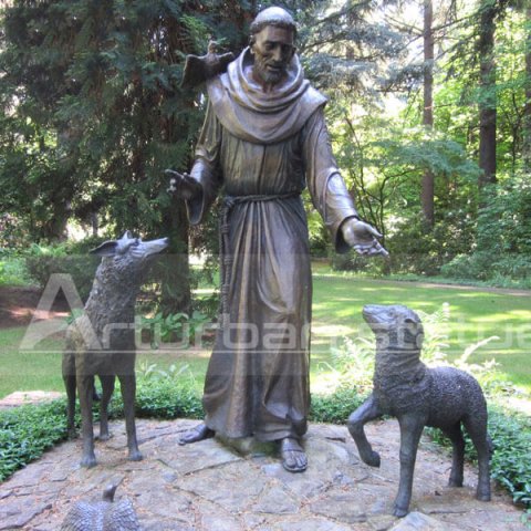 Saint Francis Statue