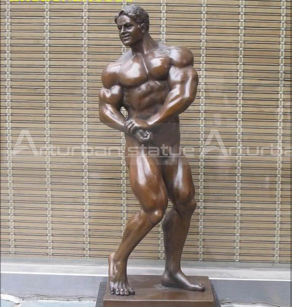 muscle man sculpture