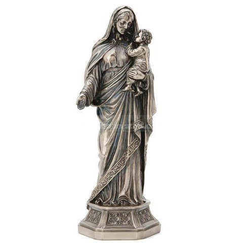 Mary and jesus statue