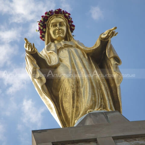 mother mary statue