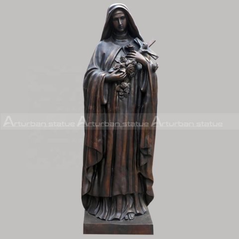 Mary Holding Christ Statue for Sale Bronze Catholic Religious Sculpture