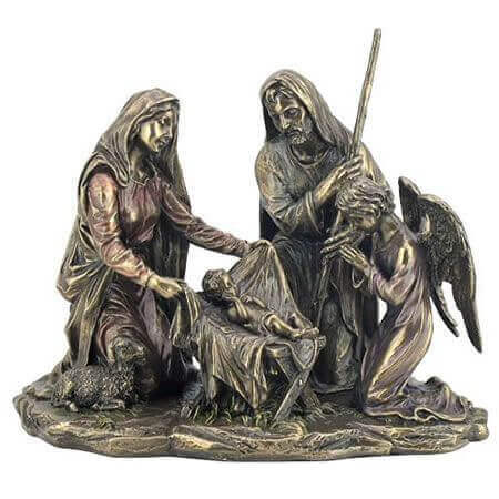 Jesus Mary and Joseph Figurines