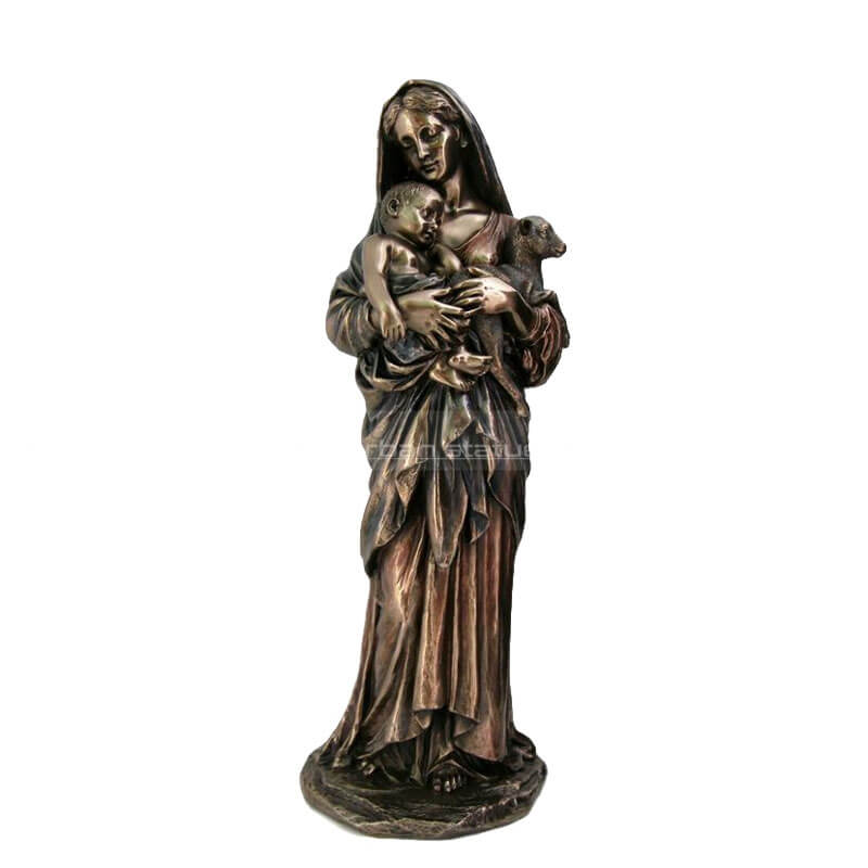 mary joseph and baby jesus figurines