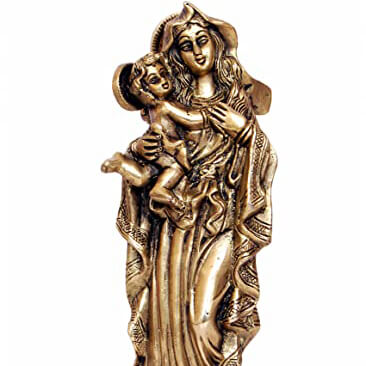 mother mary and jesus sculpture