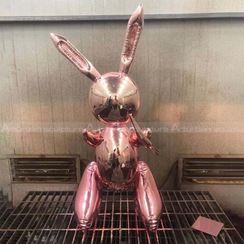Stainless Steel Rabbit Sculpture