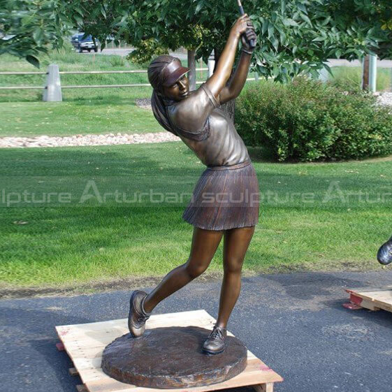 golf statues for outdoors