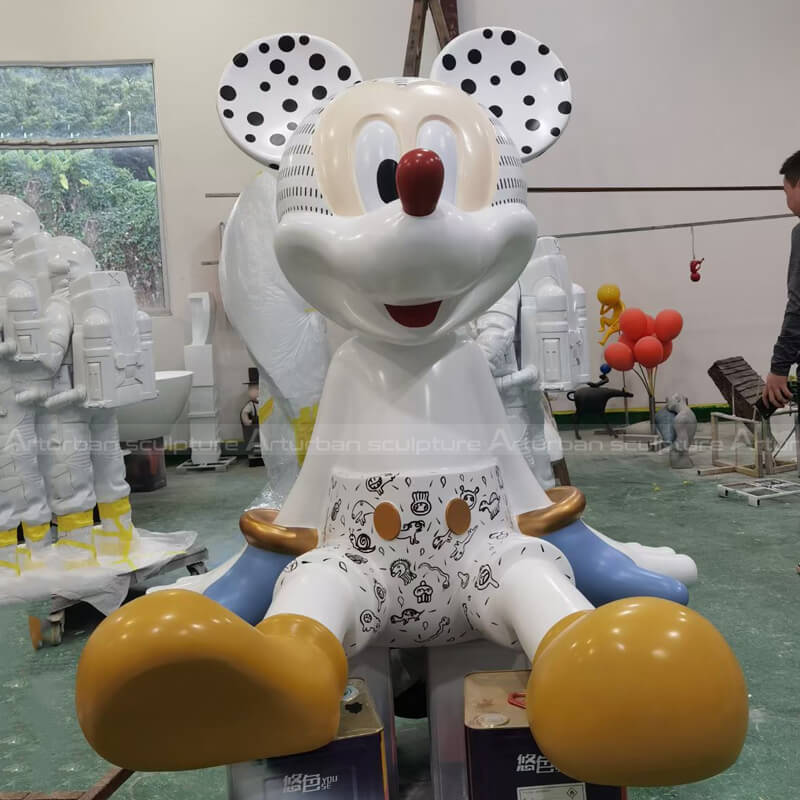 mickey mouse kaws statue