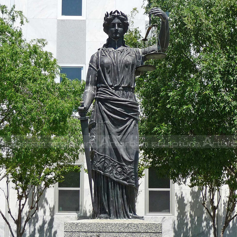 Lady Justice Statue Bronze