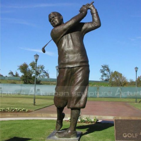golf statues for yard
